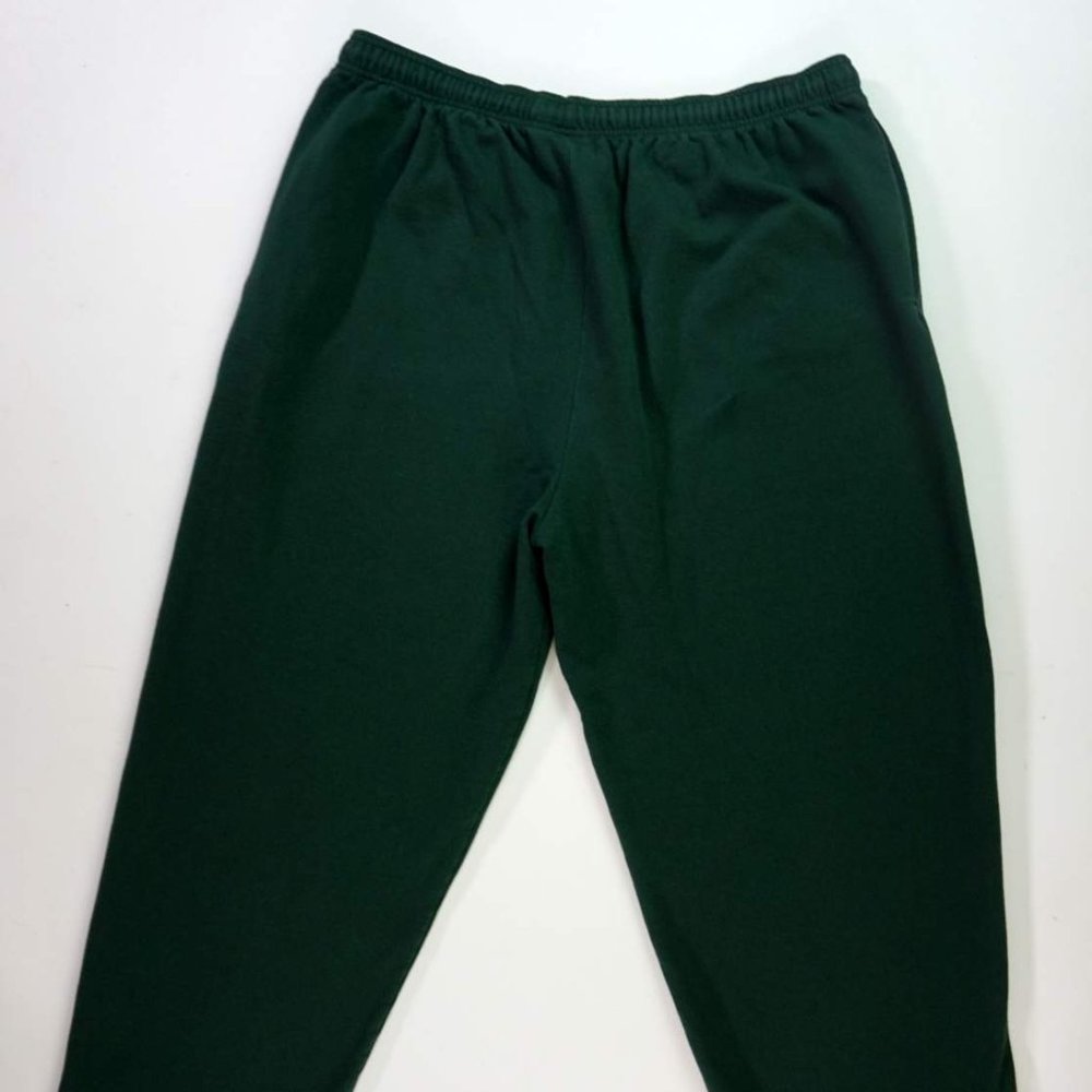 Men's Michigan State Spartans Champion Champion Eco Fleece Sweatpants XXL Green - Picture 4 of 8
